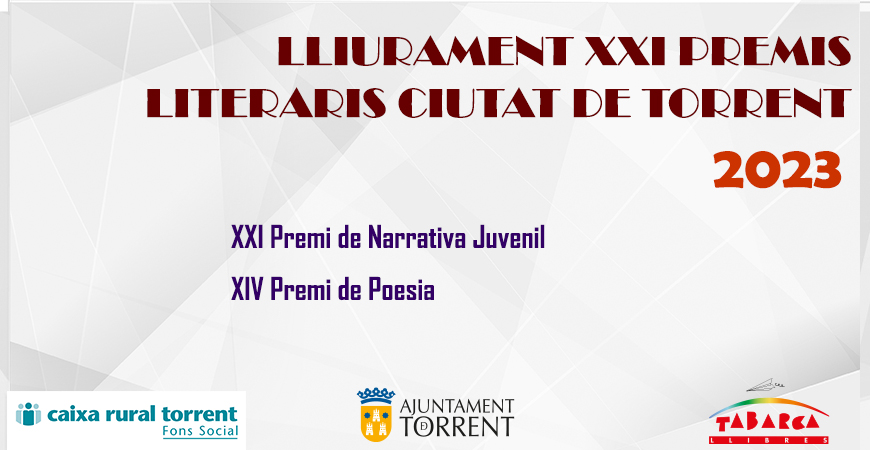 ENTREGA DE LOS XXI PREMIS LITERARIS CIUTAT DE TORRENT